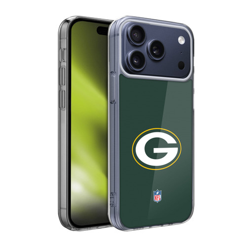 NFL Green Bay Packers Logo Plain Soft Gel Case for Apple iPhone 17 Pro Max