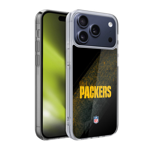 NFL Green Bay Packers Logo Blur Soft Gel Case for Apple iPhone 17 Pro