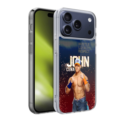 WWE John Cena Portrait Soft Gel Case for Apple iPhone 17 Pro