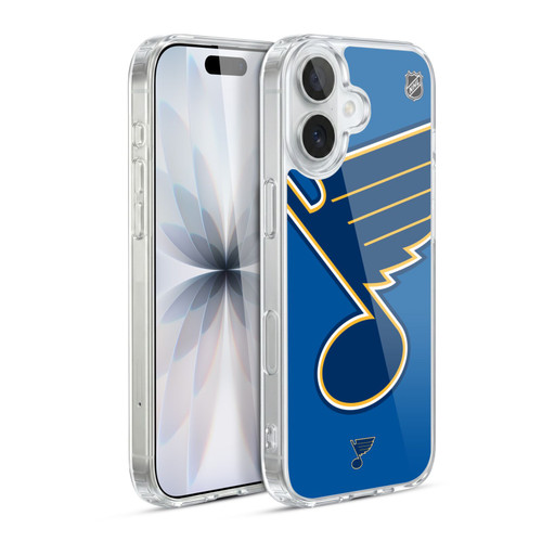 NHL St Louis Blues Oversized Soft Gel Case for Apple iPhone 17