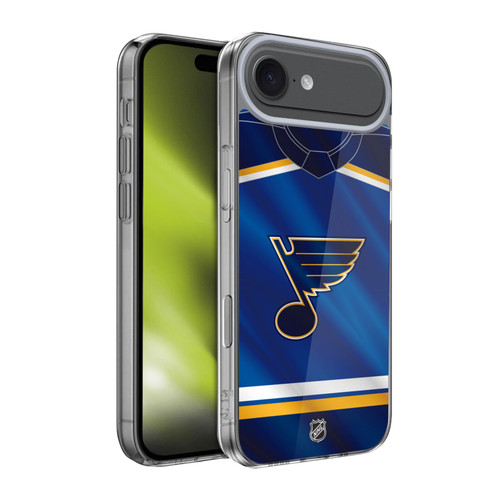 NHL St Louis Blues Jersey Soft Gel Case for Apple iPhone 17 Air