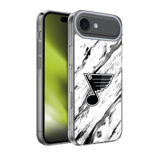 NHL St Louis Blues Marble Soft Gel Case for Apple iPhone 17 Air