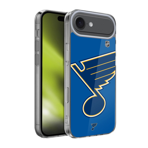 NHL St Louis Blues Oversized Soft Gel Case for Apple iPhone 17 Air