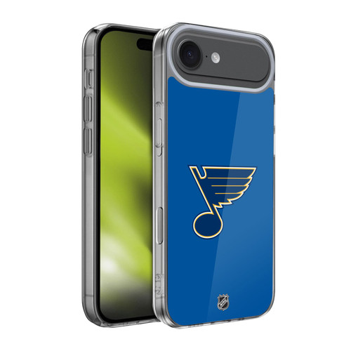 NHL St Louis Blues Plain Soft Gel Case for Apple iPhone 17 Air