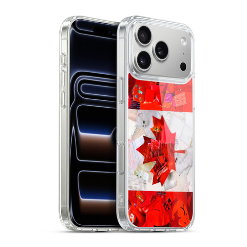 Artpoptart Flags Canada Soft Gel Case for Apple iPhone 17 Pro Max