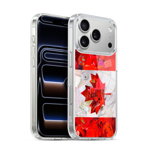 Artpoptart Flags Canada Soft Gel Case for Apple iPhone 17 Pro