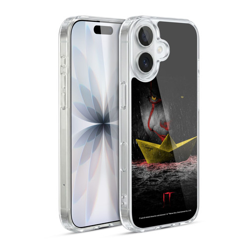 IT Movie Graphics Pennywise 2 Soft Gel Case for Apple iPhone 17