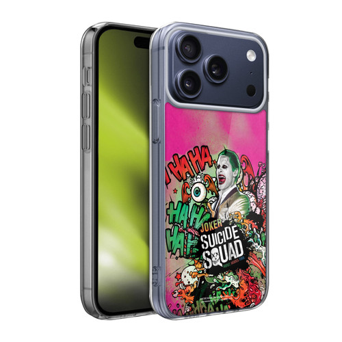 Suicide Squad 2016 Graphics Joker Poster Soft Gel Case for Apple iPhone 17 Pro Max