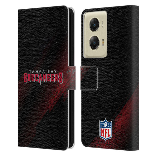 NFL Tampa Bay Buccaneers Logo Blur Leather Book Wallet Case Cover For Motorola Moto G Stylus 5G (2024)