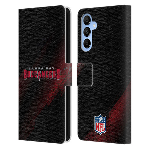 NFL Tampa Bay Buccaneers Logo Blur Leather Book Wallet Case Cover For Samsung Galaxy A16 5G