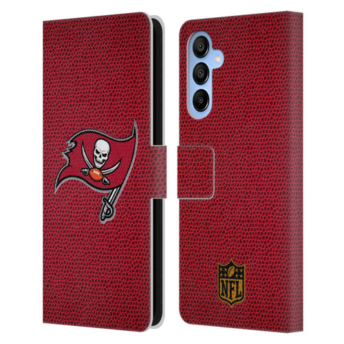 NFL Tampa Bay Buccaneers Logo Football Leather Book Wallet Case Cover For Samsung Galaxy A16 5G