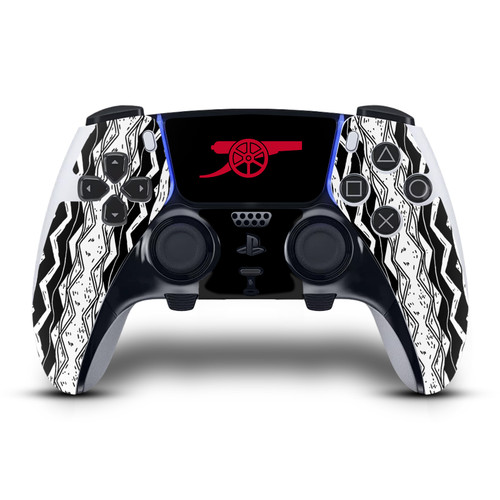 Arsenal FC 2024/25 Kit Away Vinyl Sticker Skin Decal Cover for Sony PS5 DualSense Edge Controller