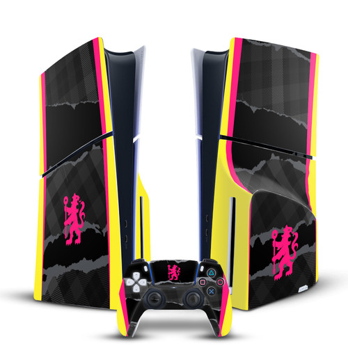 Chelsea Football Club 2024/25 Kit Third Vinyl Sticker Skin Decal Cover for Sony PS5 Slim Disc Edition Bundle