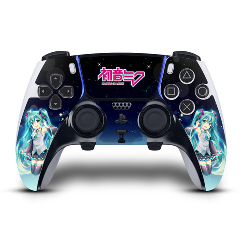 Hatsune Miku Graphics Night Sky Vinyl Sticker Skin Decal Cover for Sony PS5 DualSense Edge Controller