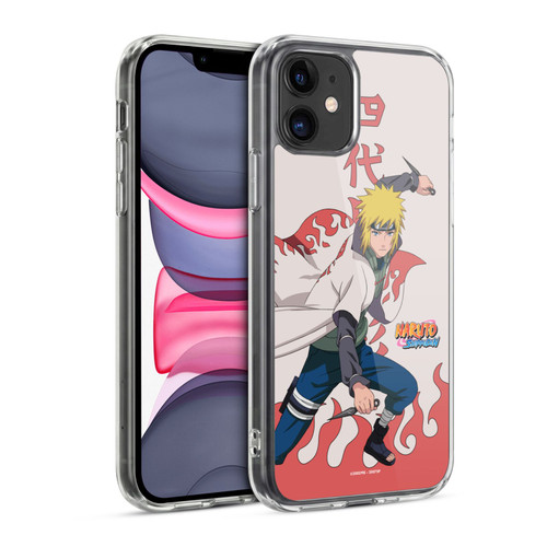 Naruto Shippuden Character Art Minato Namikaze Soft Gel Case for Apple iPhone 11