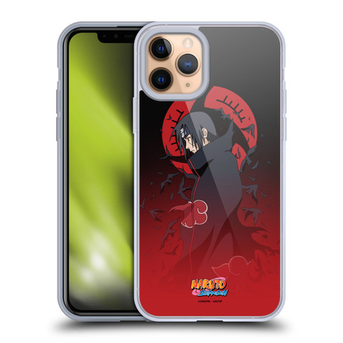 Naruto Shippuden Character Art Itachi Uchiha Soft Gel Case for Apple iPhone 11 Pro & MagSafe
