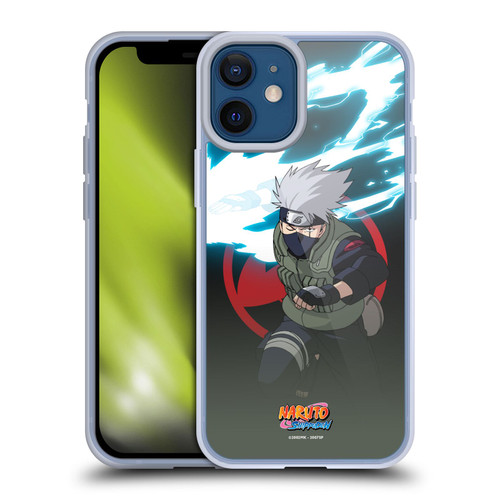 Naruto Shippuden Character Art Kakashi Hatake Soft Gel Case for Apple iPhone 12 Mini & MagSafe