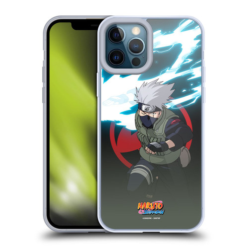 Naruto Shippuden Character Art Kakashi Hatake Soft Gel Case for Apple iPhone 12 Pro Max & MagSafe