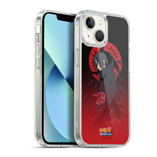 Naruto Shippuden Character Art Itachi Uchiha Soft Gel Case for Apple iPhone 13