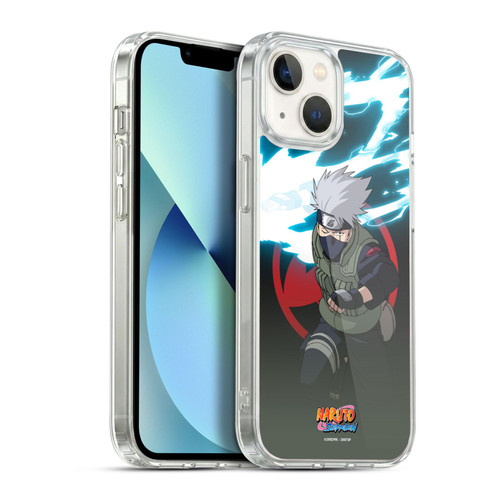 Naruto Shippuden Character Art Kakashi Hatake Soft Gel Case for Apple iPhone 13