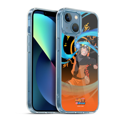 Naruto Shippuden Character Art Naruto Uzumaki Soft Gel Case for Apple iPhone 13 Mini & MagSafe