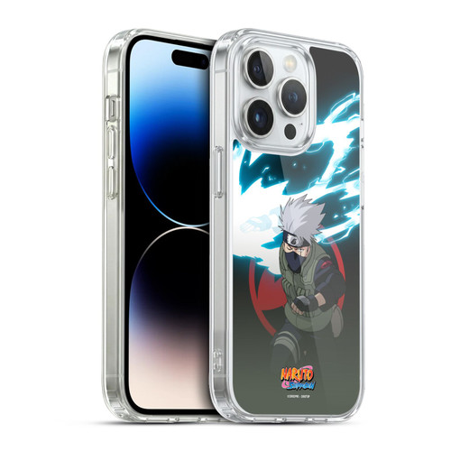 Naruto Shippuden Character Art Kakashi Hatake Soft Gel Case for Apple iPhone 13 Pro & MagSafe