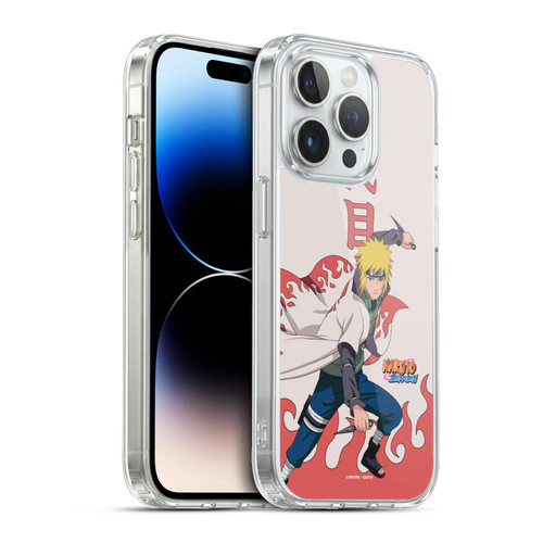 Naruto Shippuden Character Art Minato Namikaze Soft Gel Case for Apple iPhone 13 Pro & MagSafe