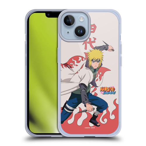 Naruto Shippuden Character Art Minato Namikaze Soft Gel Case for Apple iPhone 14