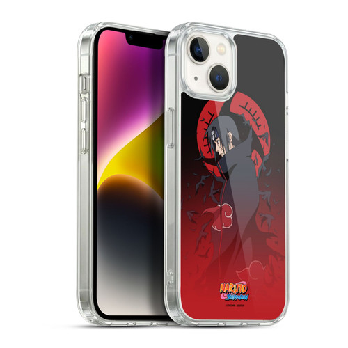 Naruto Shippuden Character Art Itachi Uchiha Soft Gel Case for Apple iPhone 14 Plus & MagSafe