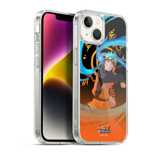 Naruto Shippuden Character Art Naruto Uzumaki Soft Gel Case for Apple iPhone 14 Plus & MagSafe