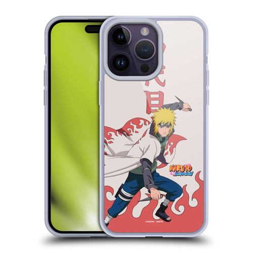 Naruto Shippuden Character Art Minato Namikaze Soft Gel Case for Apple iPhone 14 Pro Max