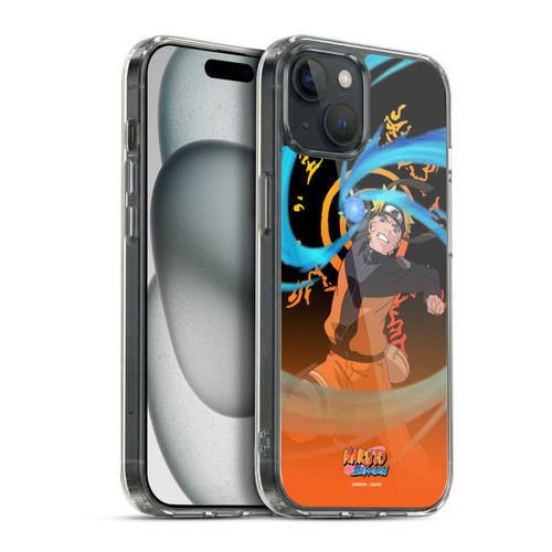 Naruto Shippuden Character Art Naruto Uzumaki Soft Gel Case for Apple iPhone 15 Plus & MagSafe