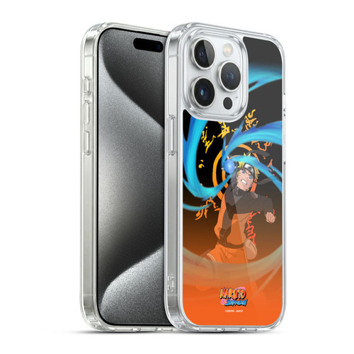 Naruto Shippuden Character Art Naruto Uzumaki Soft Gel Case for Apple iPhone 15 Pro & MagSafe