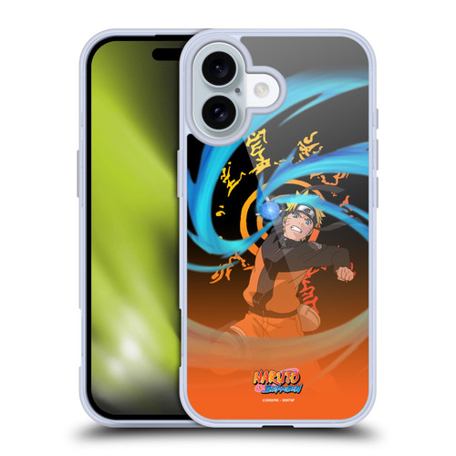 Naruto Shippuden Character Art Naruto Uzumaki Soft Gel Case for Apple iPhone 16