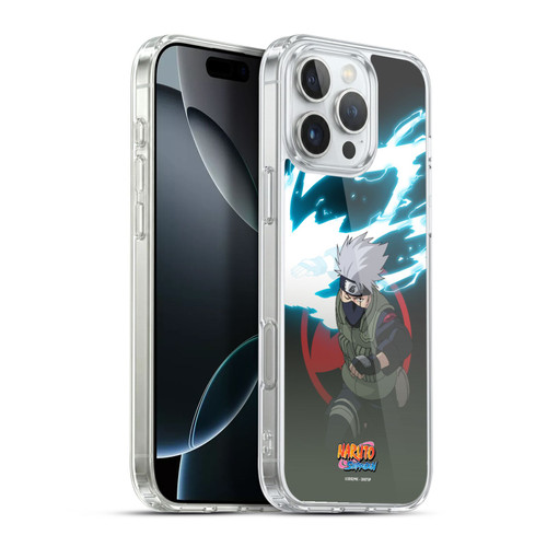 Naruto Shippuden Character Art Kakashi Hatake Soft Gel Case for Apple iPhone 16 Pro Max & MagSafe