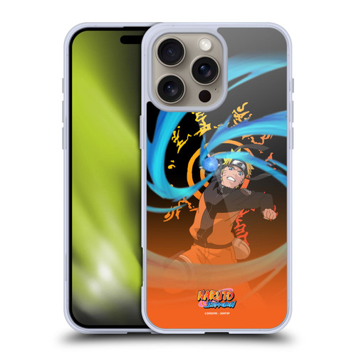 Naruto Shippuden Character Art Naruto Uzumaki Soft Gel Case for Apple iPhone 16 Pro Max