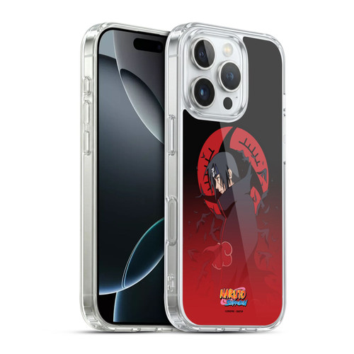 Naruto Shippuden Character Art Itachi Uchiha Soft Gel Case for Apple iPhone 16 Pro & MagSafe
