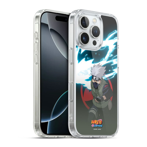 Naruto Shippuden Character Art Kakashi Hatake Soft Gel Case for Apple iPhone 16 Pro & MagSafe