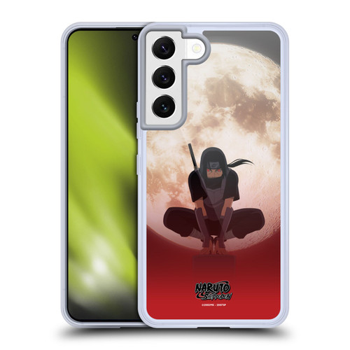 Naruto Shippuden Character Art Itachi Uchiha Moon Soft Gel Case for Samsung Galaxy S22 5G