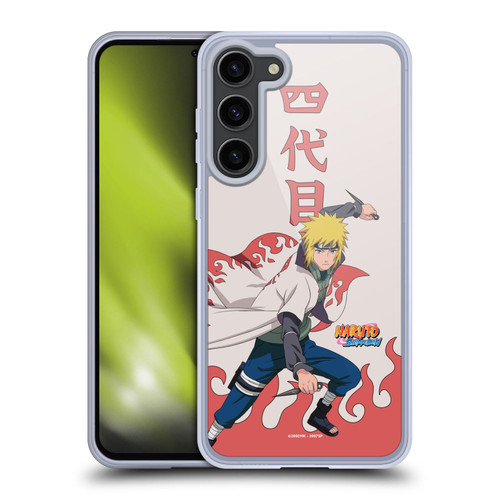 Naruto Shippuden Character Art Minato Namikaze Soft Gel Case for Samsung Galaxy S23+ 5G & MagSafe