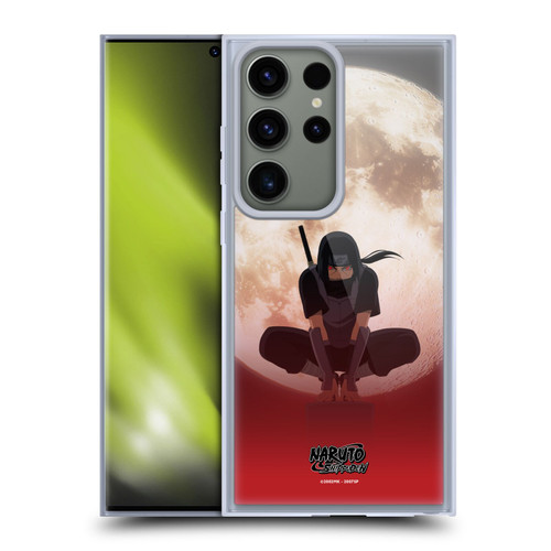 Naruto Shippuden Character Art Itachi Uchiha Moon Soft Gel Case for Samsung Galaxy S23 Ultra 5G