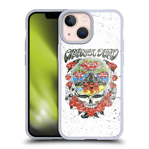 Grateful Dead Trends Rose Soft Gel Case for Apple iPhone 13 Mini & MagSafe