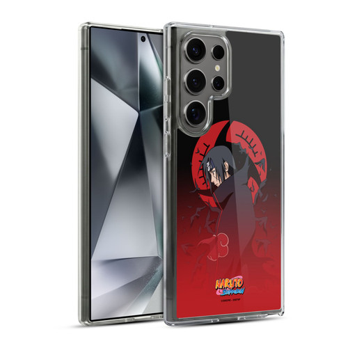 Naruto Shippuden Character Art Itachi Uchiha Soft Gel Case for Samsung Galaxy S24 Ultra 5G & MagSafe