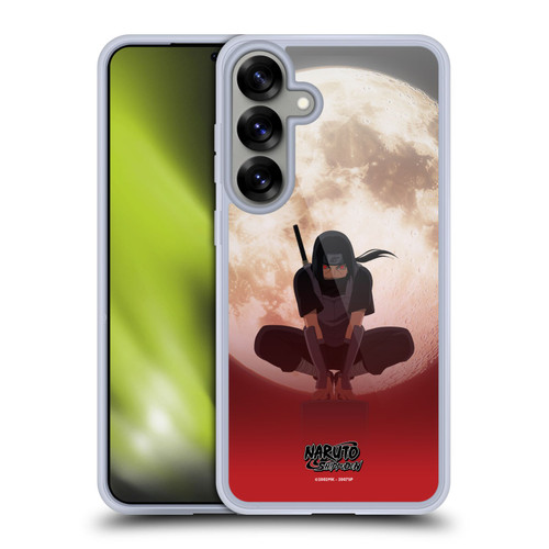 Naruto Shippuden Character Art Itachi Uchiha Moon Soft Gel Case for Samsung Galaxy S25+