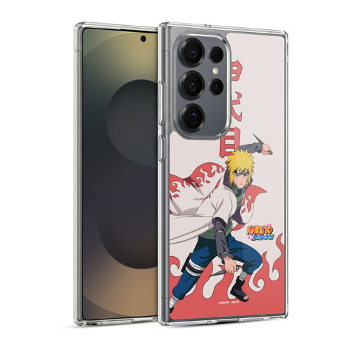 Naruto Shippuden Character Art Minato Namikaze Soft Gel Case for Samsung Galaxy S25 Ultra & MagSafe