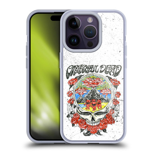 Grateful Dead Trends Rose Soft Gel Case for Apple iPhone 14 Pro & MagSafe