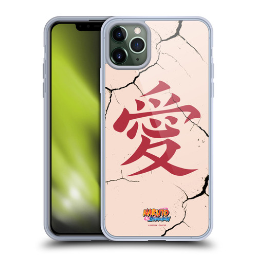 Naruto Shippuden Iconic Gaara Tattoo Soft Gel Case for Apple iPhone 11 Pro Max & MagSafe