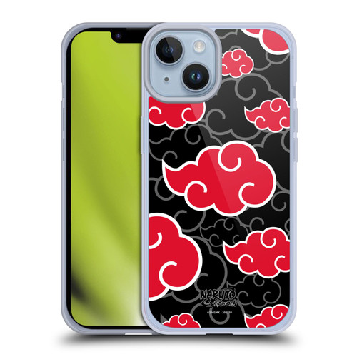 Naruto Shippuden Iconic Akatsuki Soft Gel Case for Apple iPhone 14