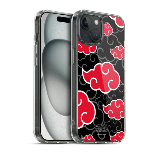 Naruto Shippuden Iconic Akatsuki Soft Gel Case for Apple iPhone 15 & MagSafe