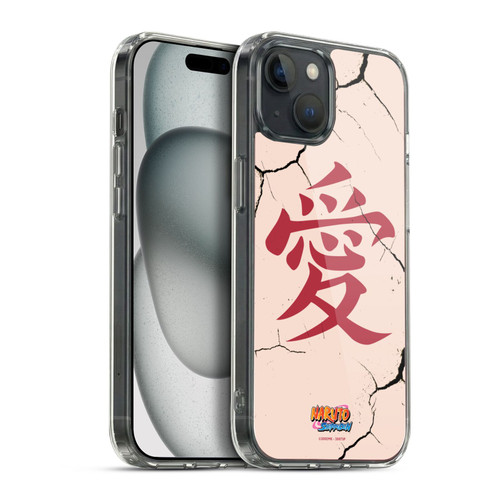 Naruto Shippuden Iconic Gaara Tattoo Soft Gel Case for Apple iPhone 15 Plus & MagSafe